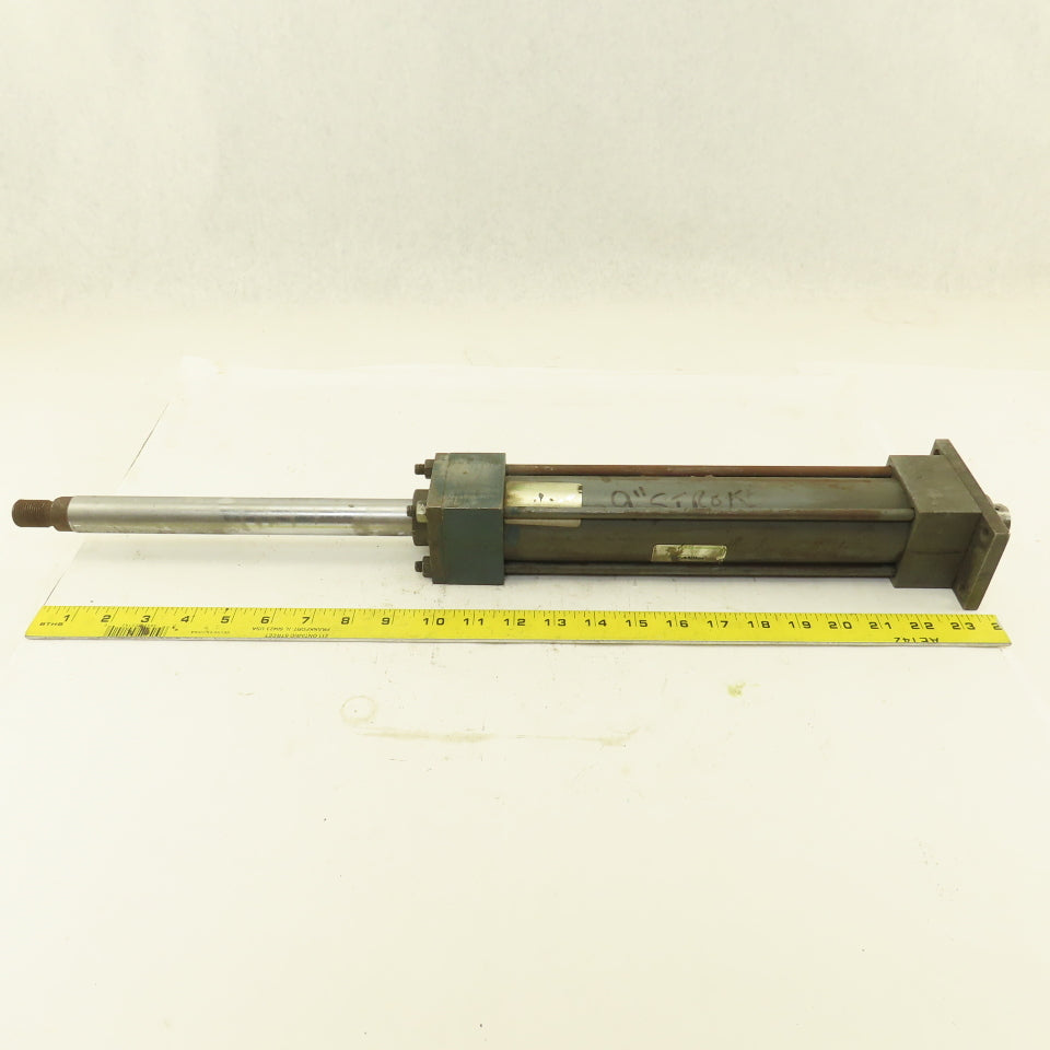 Miller 2" Bore 9" Double Ended Stroke Air Cylinder 250 PSI