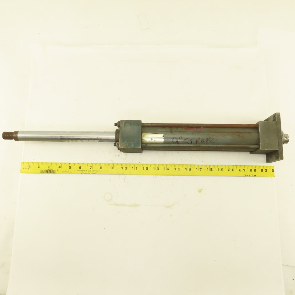 Miller 2" Bore 9" Double Ended Stroke Air Cylinder 250 PSI