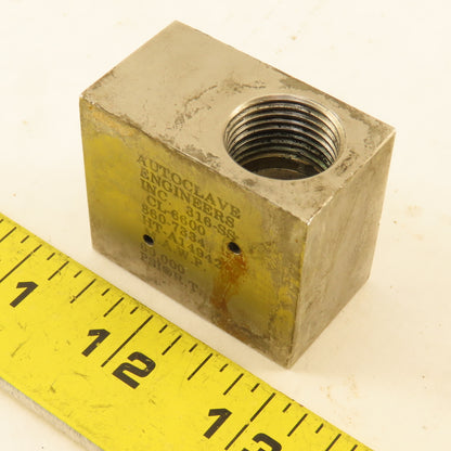 Autoclave Engineers CL-6600 3/4" High Hydraulic Pressure 90° Elbow 60,000 PSI
