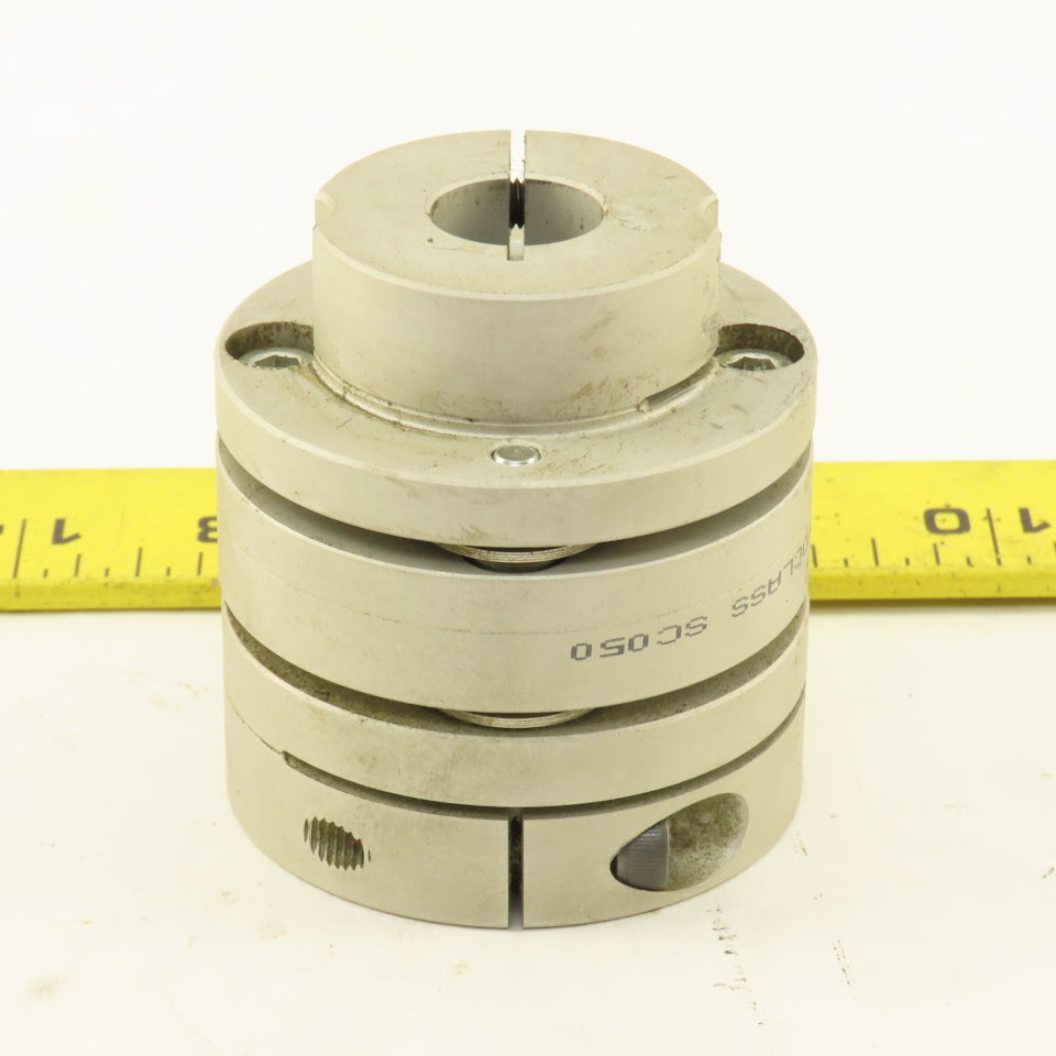 Zero-Max Servoclass SC050 Aluminum Flexible Coupling 24mm x 16mm Shafts