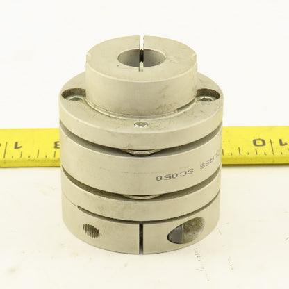 Zero-Max Servoclass SC050 Aluminum Flexible Coupling 24mm x 16mm Shafts