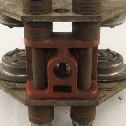 CM 1 Ton Low Headroom Pin Mount Manual Push Hoist Trolley 2" to 4-1/4" Beam