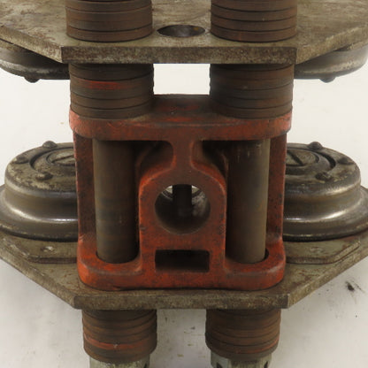 CM 1 Ton Low Headroom Pin Mount Manual Push Hoist Trolley 2" to 4-1/4" Beam