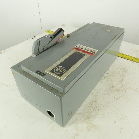 Allen Bradley 512-BAB-6-24 Combination Motor Starter Enclosure 509-B0D Sz 1 10Hp
