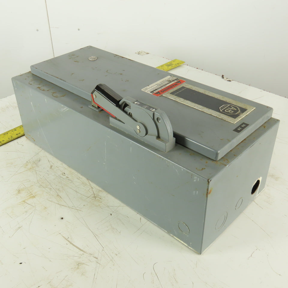 Allen Bradley 512-BAB-6-24 Combination Motor Starter Enclosure 509-B0D Sz 1 10Hp