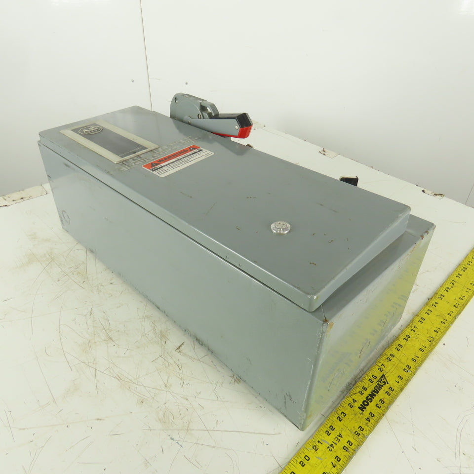 Allen Bradley 512-BACD-24 Combination Motor Starter Enclosure 509-B0D Sz 1 10Hp