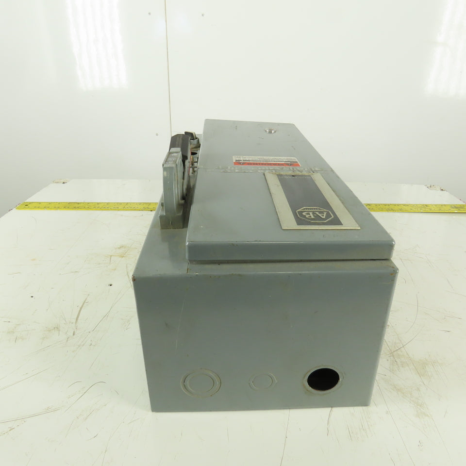 Allen Bradley 512-BACD-24 Combination Motor Starter Enclosure 509-B0D Sz 1 10Hp