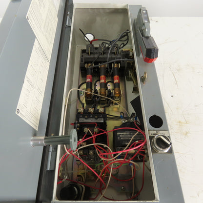 Allen Bradley 512-BACD-24 Combination Motor Starter Enclosure 509-B0D Sz 1 10Hp