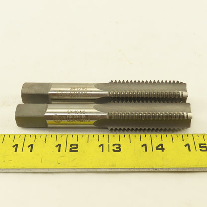 NATC 3/4"-10 NC HS GH-15 Plug Tap 4 Straight Flute Made In USA Lot Of 2