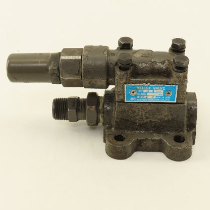 Nippon Gearotor Type 2VB Hydraulic Relief Valve 1/2" NPT