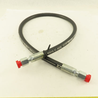 Parker 3/4" (-8) Female Swivel JIC Hydraulic Hose Assembly 3'