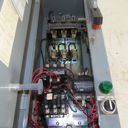 Allen Bradley BAB-3-4G-6X-24 Combination Motor Starter Enclosure 509-B0D Size 1