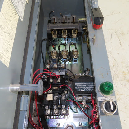 Allen Bradley BAB-3-4G-6X-24 Combination Motor Starter Enclosure 509-B0D Size 1