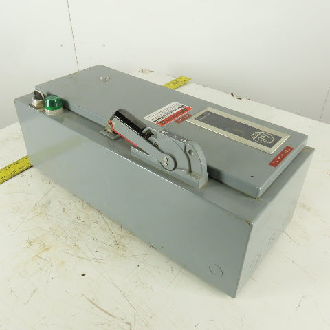 Allen Bradley BAB-3-4G-6X-24 Combination Motor Starter Enclosure 509-B0D Size 1