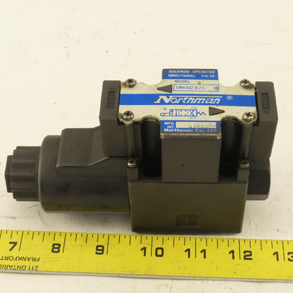 Northman SWH-G02-B2S-D24-10 Single Solenoid Hydraulic Valve 4/3 Way Closed 24VDC