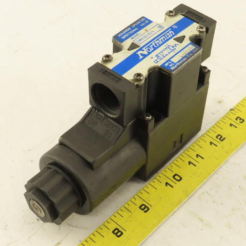 Northman SWH-G02-B2S-D24-10 Single Solenoid Hydraulic Valve 4/3 Way Closed 24VDC