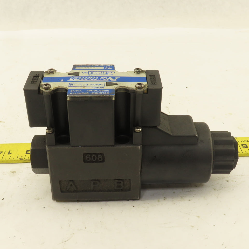 Northman SWH-G02-B2S-D24-10 Single Solenoid Hydraulic Valve 4/3 Way Closed 24VDC
