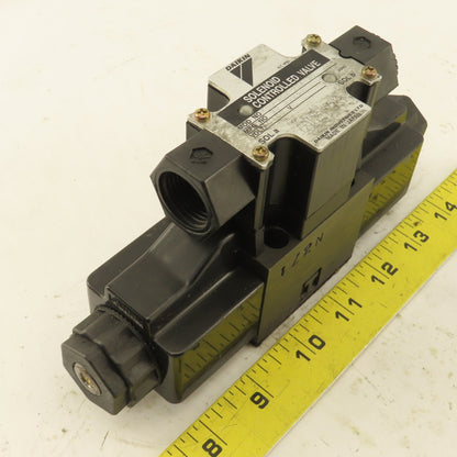 Daikin KS0-G02-2CA-30 Double Solenoid Hydraulic Valve 4/3 Way Closed 100V