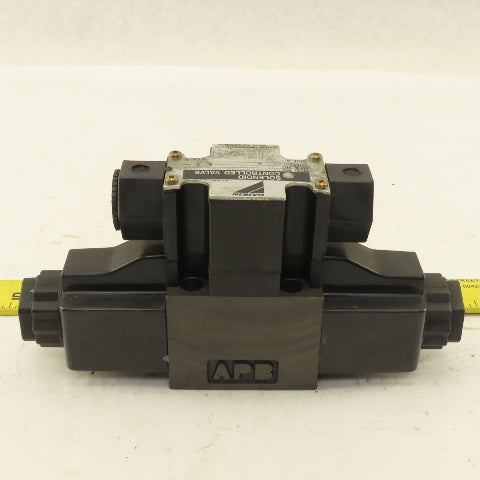 Daikin KS0-G02-2CA-30 Double Solenoid Hydraulic Valve 4/3 Way Closed 100V