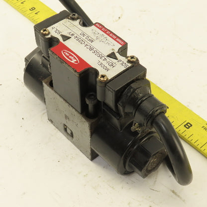 Toyooki HDI-43SGS-BCA-025A-WY Double Solenoid Hydraulic Valve 4/3 Closed 100V