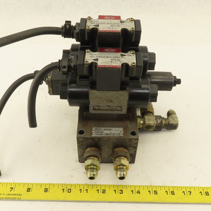 Toyooki HDI-42SGSD-BCA-025A-WY Hydraulic Solenoid Valve Assembly