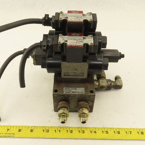Toyooki HDI-42SGSD-BCA-025A-WY Hydraulic Solenoid Valve Assembly