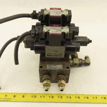 Toyooki HDI-42SGSD-BCA-025A-WY Hydraulic Solenoid Valve Assembly