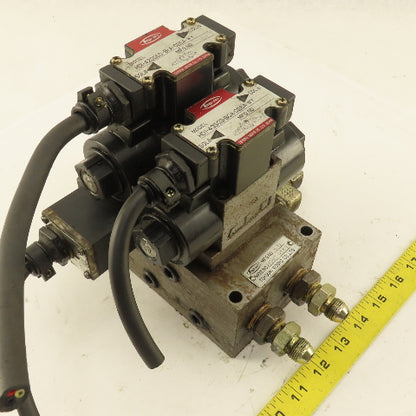 Toyooki HDI-42SGSD-BCA-025A-WY Hydraulic Solenoid Valve Assembly