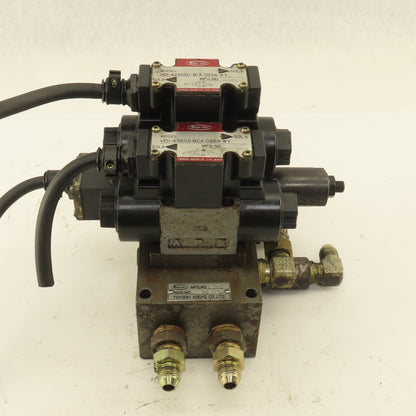 Toyooki HDI-42SGSD-BCA-025A-WY Hydraulic Solenoid Valve Assembly
