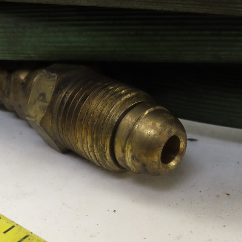 25' Argon Gas Hose for MIG/TIG Flowmeter 1/4" 5/8"X18 Male, Inert Hose
