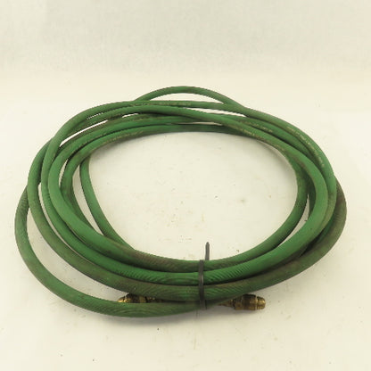25' Argon Gas Hose for MIG/TIG Flowmeter 1/4" 5/8"X18 Male, Inert Hose