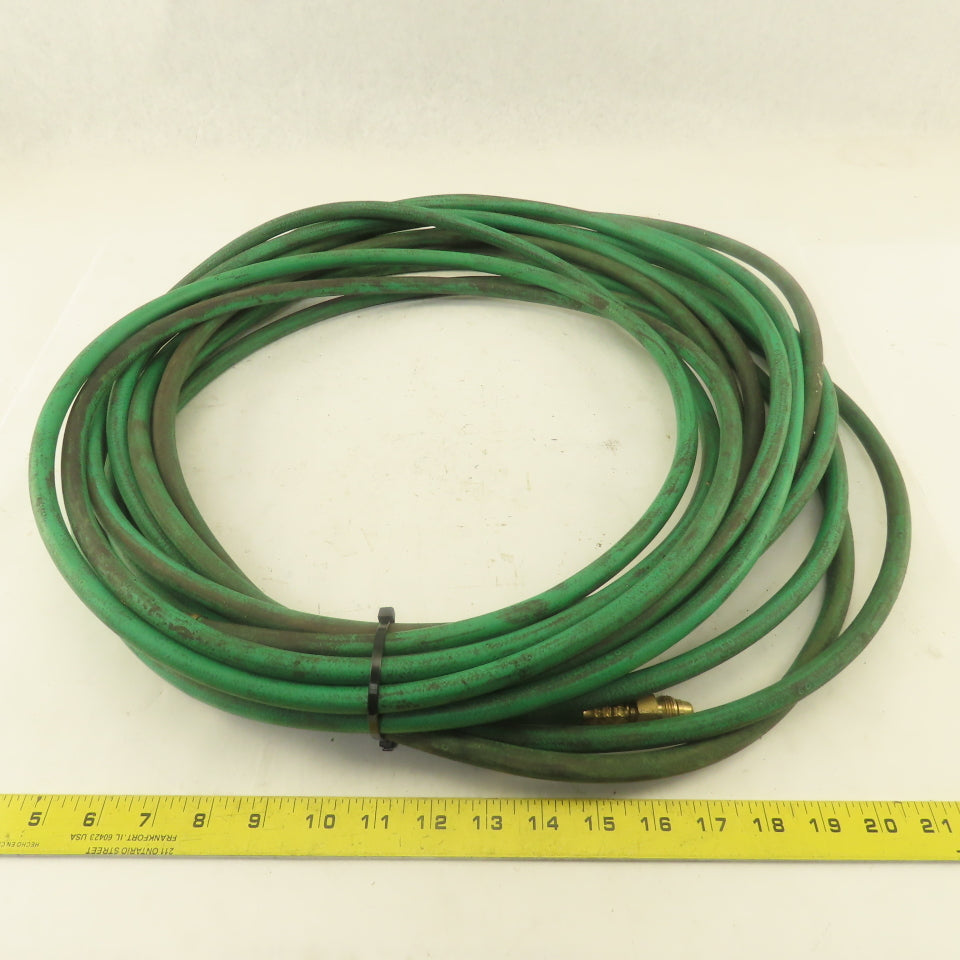 52' Argon Gas Hose for MIG/TIG Flowmeter 1/4" 5/8"X18 Male Inert Hose