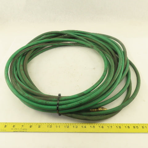 52' Argon Gas Hose for MIG/TIG Flowmeter 1/4" 5/8"X18 Male Inert Hose