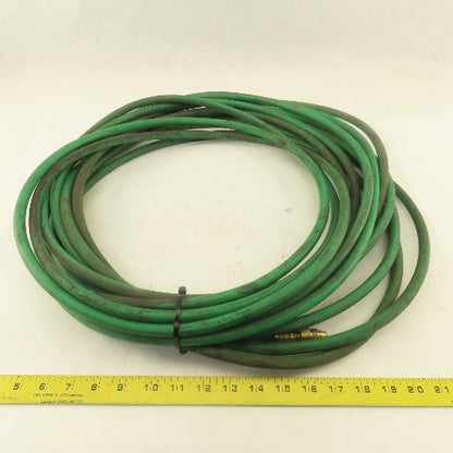 52' Argon Gas Hose for MIG/TIG Flowmeter 1/4" 5/8"X18 Male Inert Hose