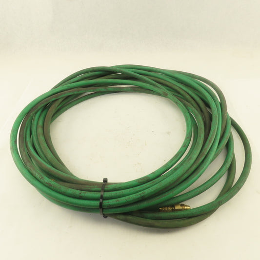 52' Argon Gas Hose for MIG/TIG Flowmeter 1/4" 5/8"X18 Male Inert Hose