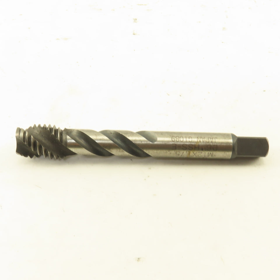 Greenfield M12 X 1.75 Metric 3 Flute Spiral Modified Bottoming Tap