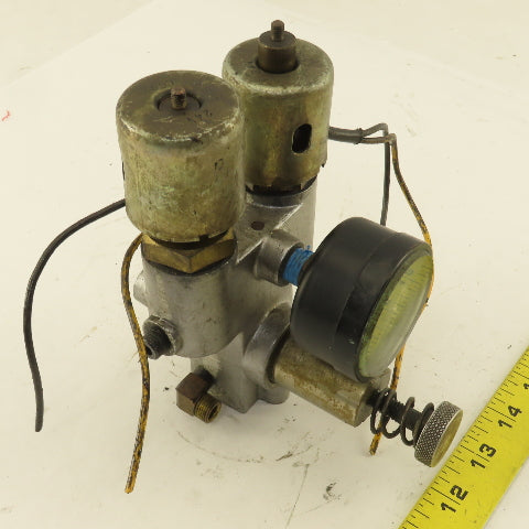 Snow Double Solenoid Valve From Tapping Machine Model TA-1-A 24V Coil