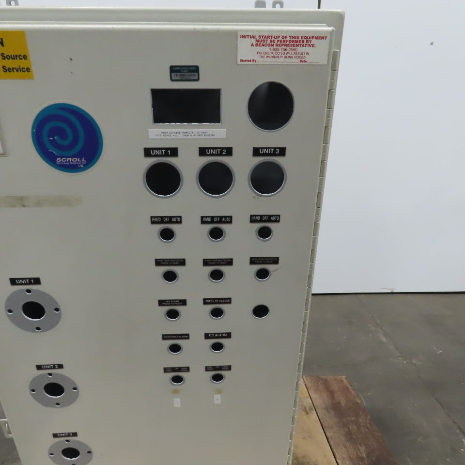 Hammond 48"x24"x8" Wall Mount Electrical Enclosure W/Back Plate Type 12, 13