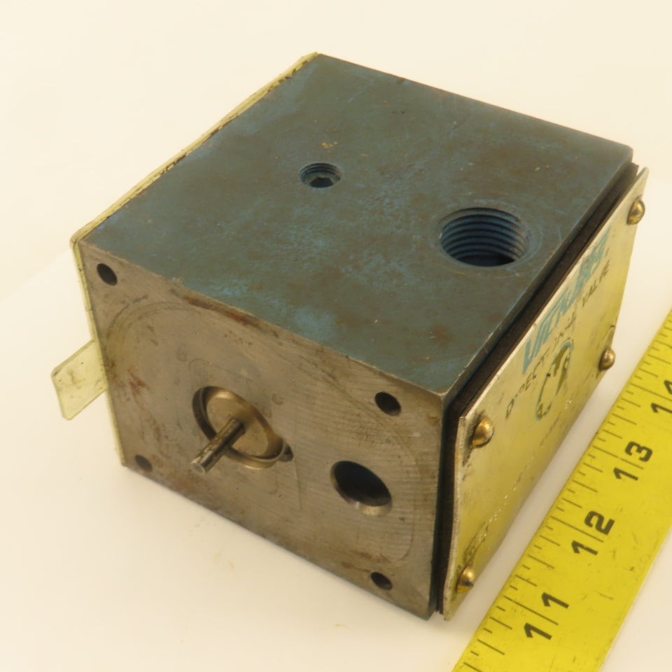 Vickers 317845 DG4S4 0133C 50 Hydraulic Directional Valve Body No Coils 5/3 Way
