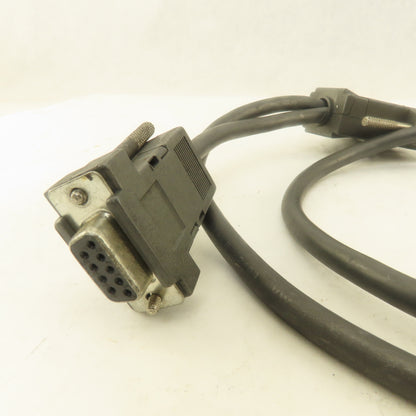25 Pin Male Female Sub D Cable W/ 9 Pin Female Mini Sub D Pigtail Splitter
