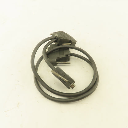 25 Pin Male Female Sub D Cable W/ 9 Pin Female Mini Sub D Pigtail Splitter