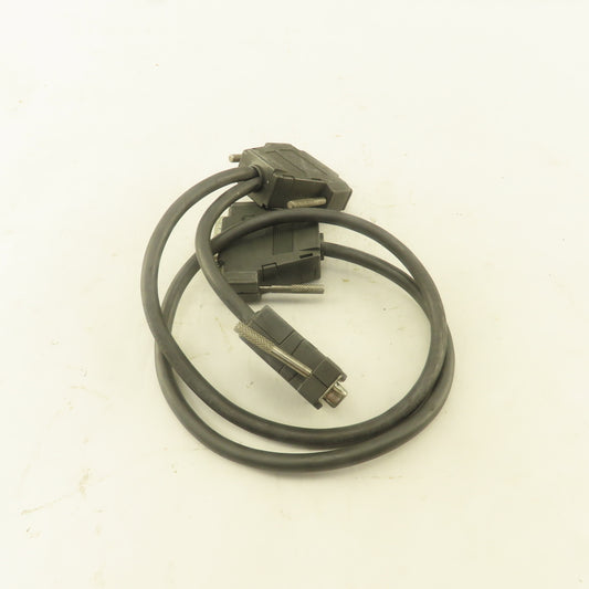 25 Pin Male Female Sub D Cable W/ 9 Pin Female Mini Sub D Pigtail Splitter