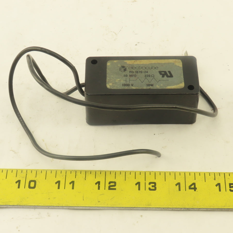 Electrocube RG 1676-24 220 Ohm .50MFD 1000V Noise Suppressor