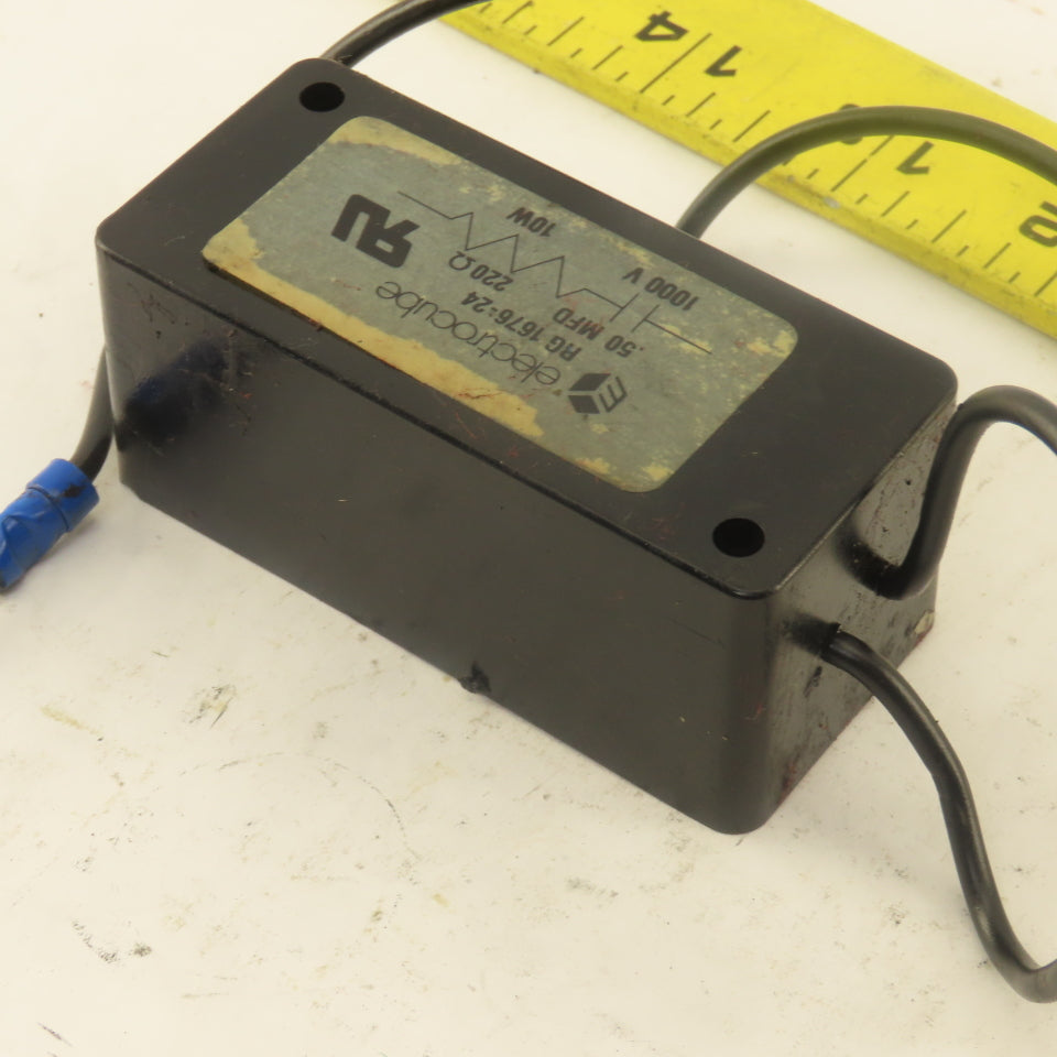 Electrocube RG 1676-24 220 Ohm .50MFD 1000V Noise Suppressor