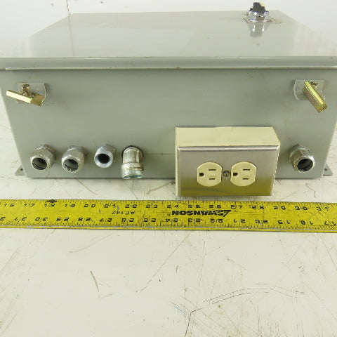 Thomas Betts 16" x 14" x 6" Type 12 Electrical Enclosure Back Plate