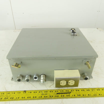 Thomas Betts 16" x 14" x 6" Type 12 Electrical Enclosure Back Plate