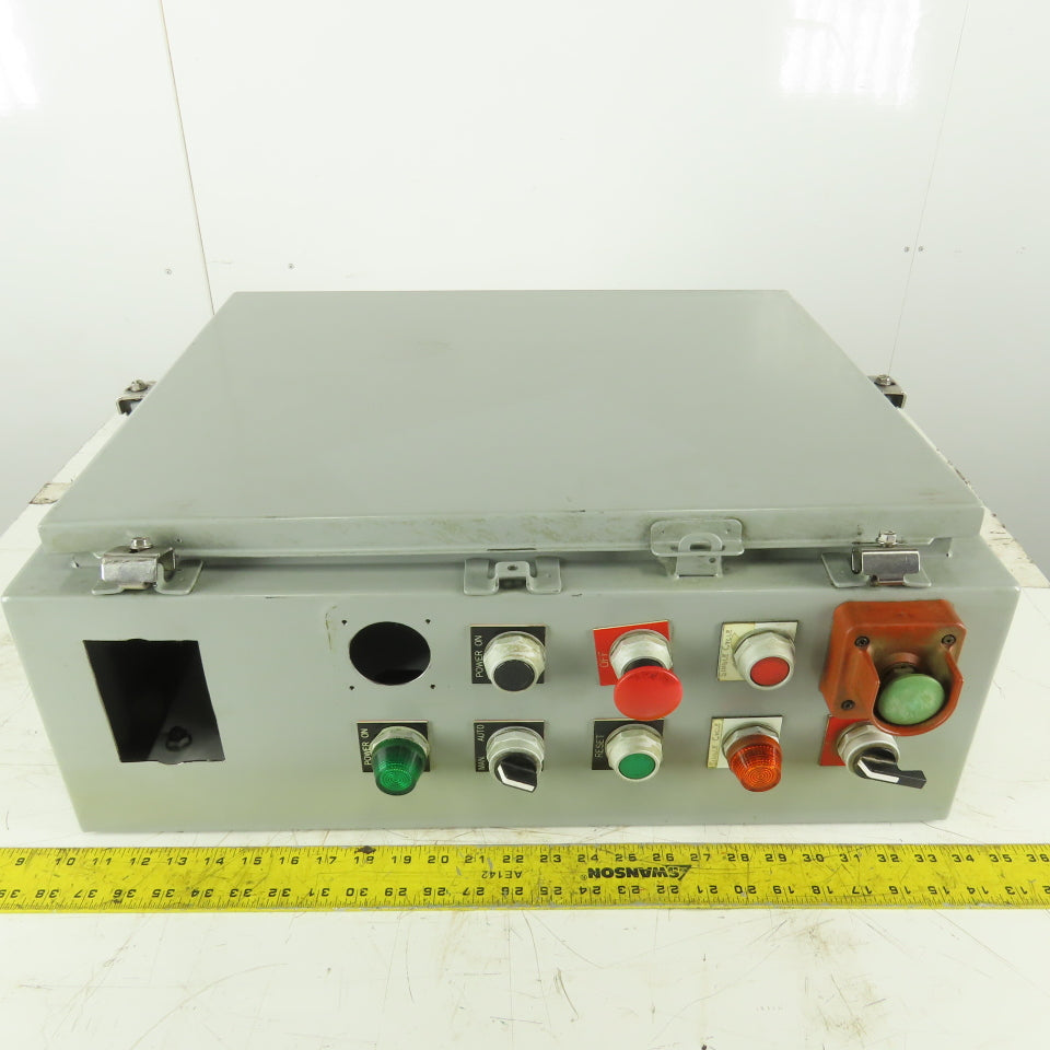 Weigmann N242008 Wall Mount Electrical Enclosure W/Back Plate 24"x20"x8"