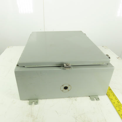 Weigmann N242008 Wall Mount Electrical Enclosure W/Back Plate 24"x20"x8"