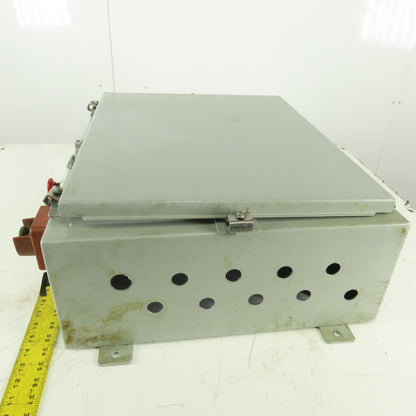 Weigmann N242008 Wall Mount Electrical Enclosure W/Back Plate 24"x20"x8"