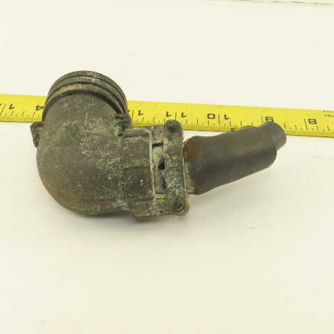 Amphenol MS3108B24-10S Size 24 7 Pin Circular Connector 24-10SF 90° Angle